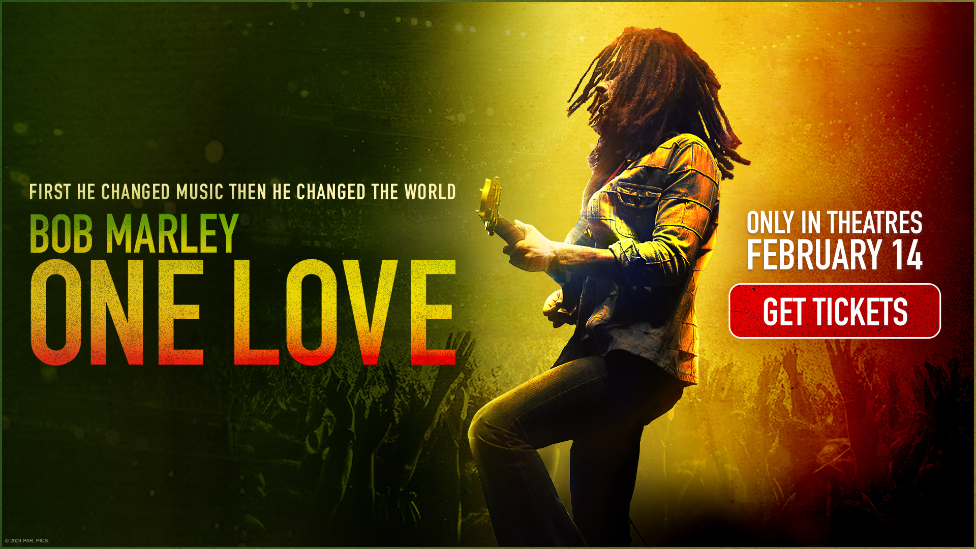 “Bob Marley: One Love”  Film Review by Alex Moore