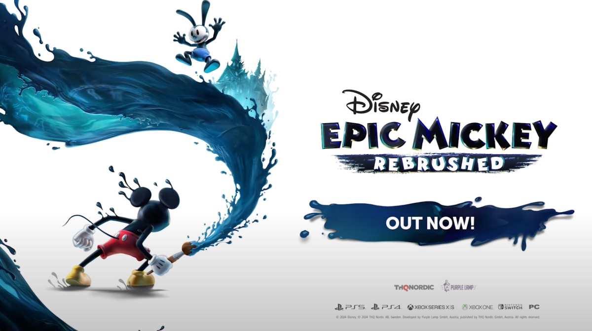 Epic Mickey is Back! Unleash the Power of the Brush in Disney Epic Mickey: Rebrushed — Available NOW