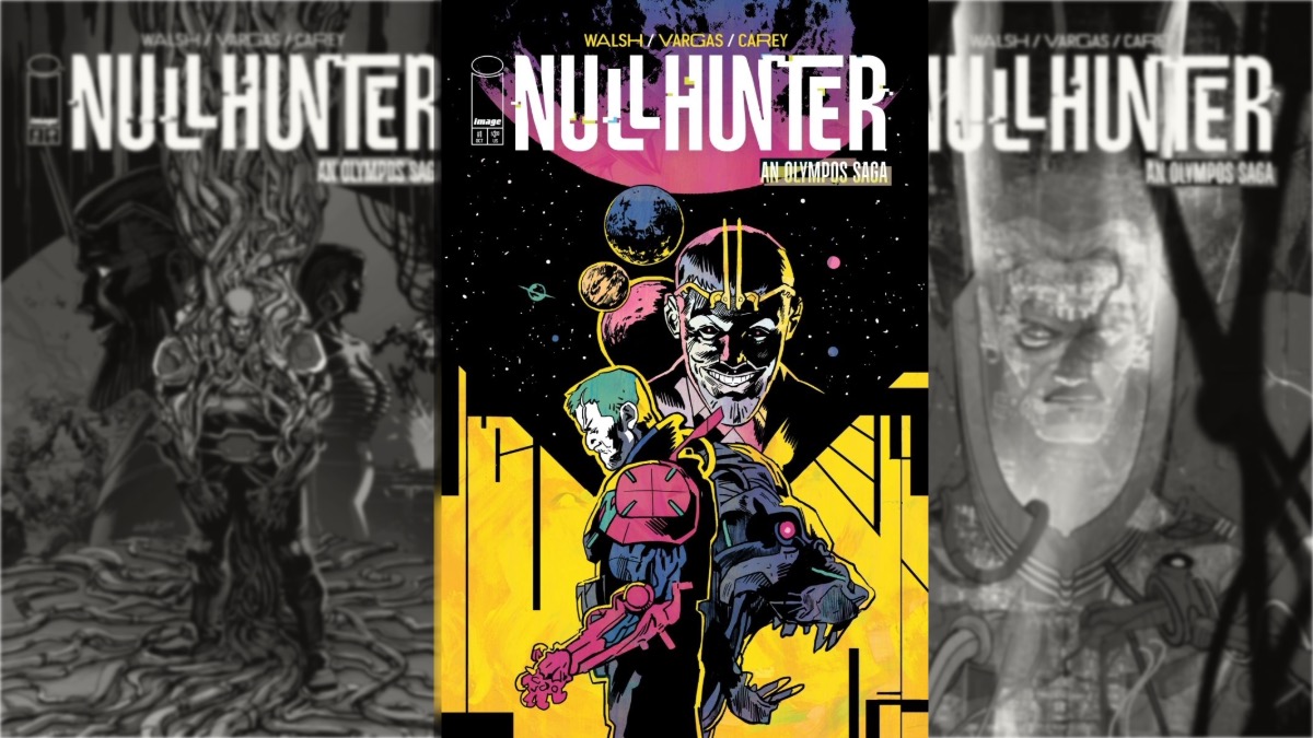 Sneak Peek of Michael Walsh’s Nullhunter #1 Reveals Bloody Battle with a Cyberpunk Nemean Lion